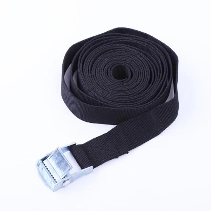 3/4m Zinc Alloy Ratchet Tie Down Strap Car Roof Rack Cargo Lashing Belt Vehicle Load Binding Rope with Buckle