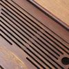 Bamboo Tea Drainage Board Detachable Tea Serving Tray Rectangular Chinese Kungfu Tea Tray  Office