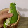 Creative Garden Frog Statue with Leaf Frog Ornament Decor Cartoon Frog Figurine  Yard Lawn