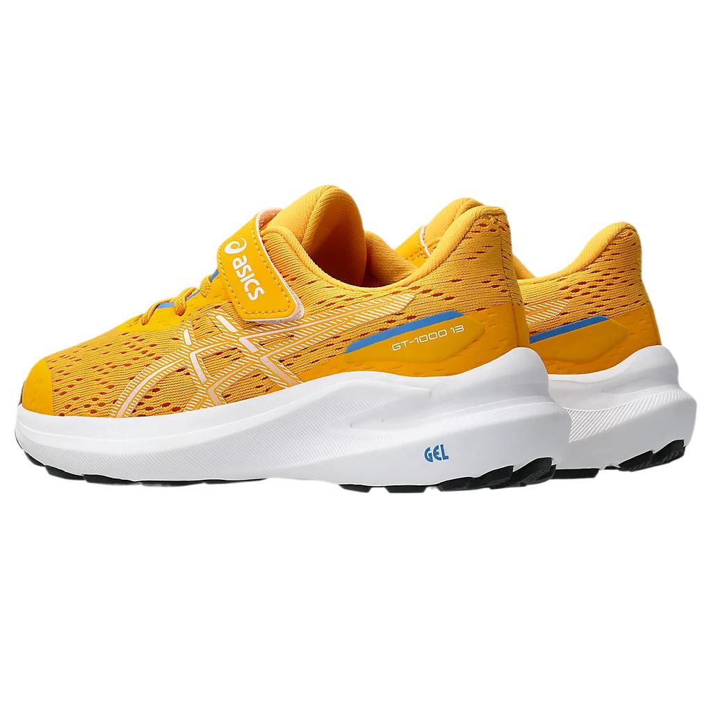 Asics GT 1000 13 л.с. Янтарные Детские Кроссовки Оранжево-Белые 1014A344-800