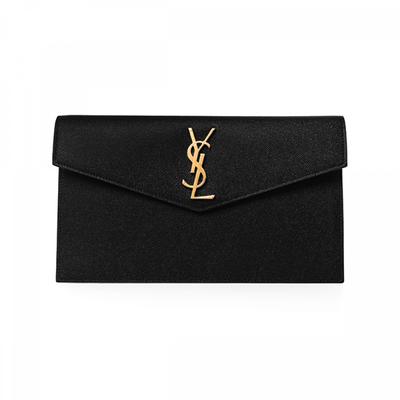 Клатч-конверт Saint Laurent Cassandra Monogram Uptown Gold 565739 1gf0j