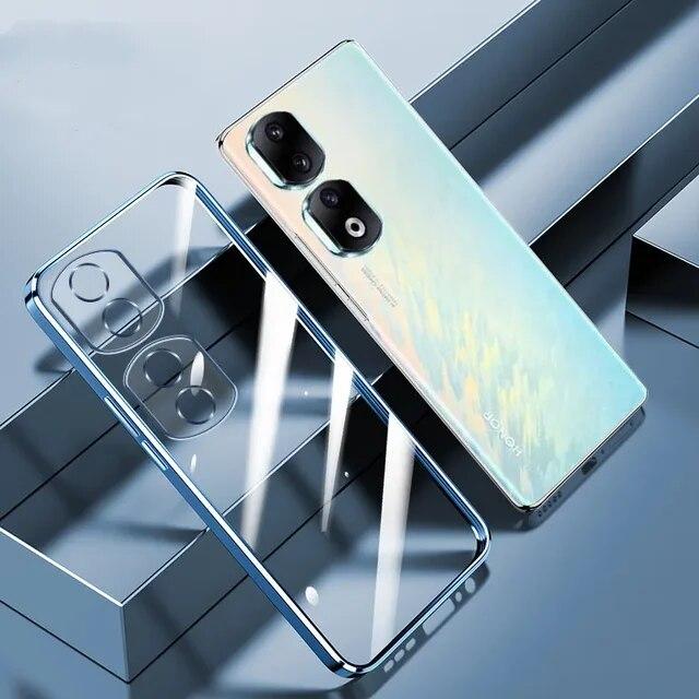 Ультратонкий мягкий чехол из ТПУ для телефона Honor 90 Lite, прозрачный силиконовый защитный чехол для Honor 90 Pro 100 Pro