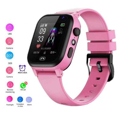 Детские умные часы-телефон LBS с местоположением SOS-камера, видеозвонок, SIM-карта, фонарик, будильник, камера, детские умные часы, подарки