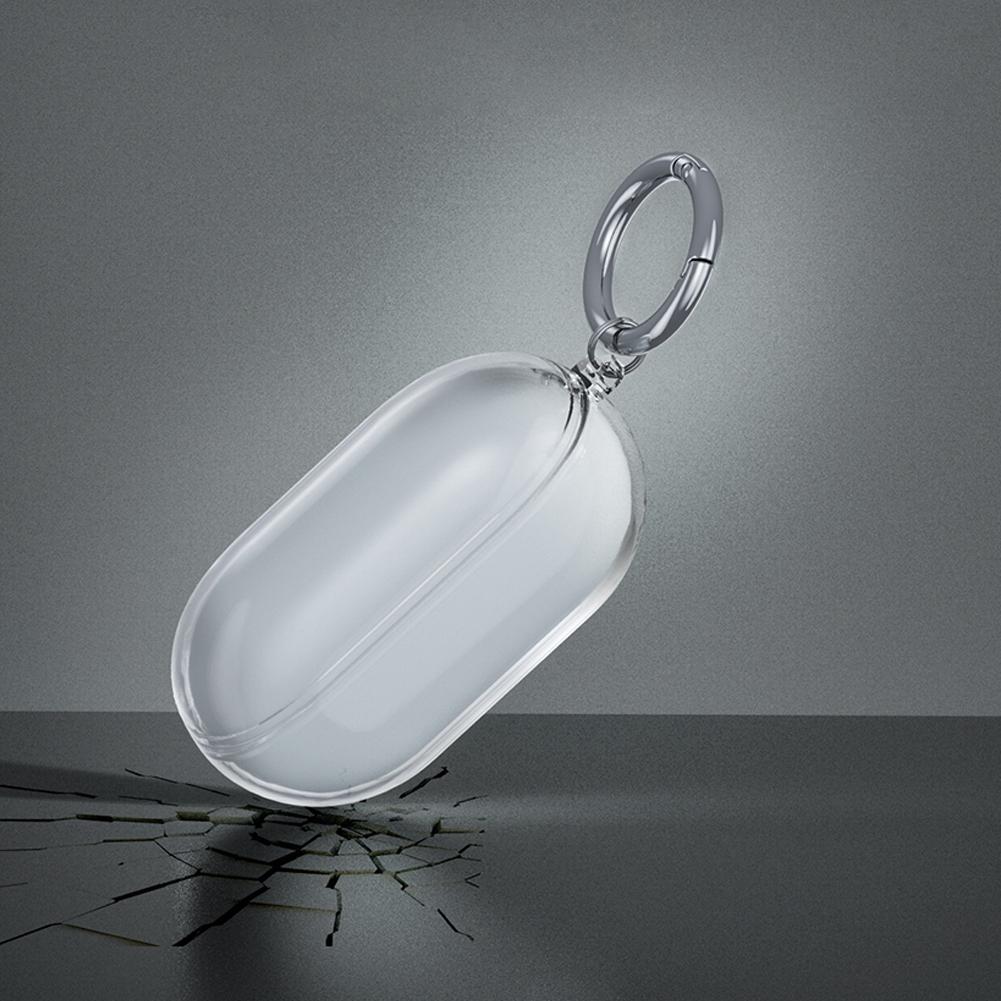 Защитный чехол, противоударный чехол для наушников, прозрачный чехол с кольцом для ключей для беспроводных наушников Beats Solo Buds