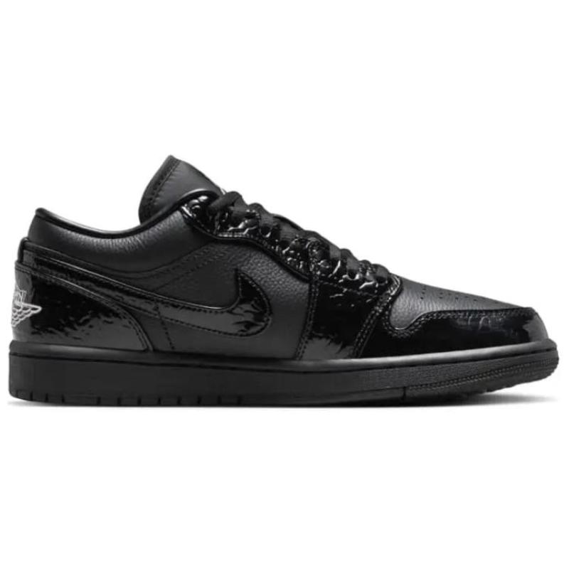Jordan 1 Low Se Патент Слоновая кость Черный Женские Jordan HJ7743-010