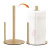 Paper Towel Holder Desktop Paper Towel Dispenser Free Standing Roll Paper Holder Non Slip Stainless Steel Kitchen Accessories