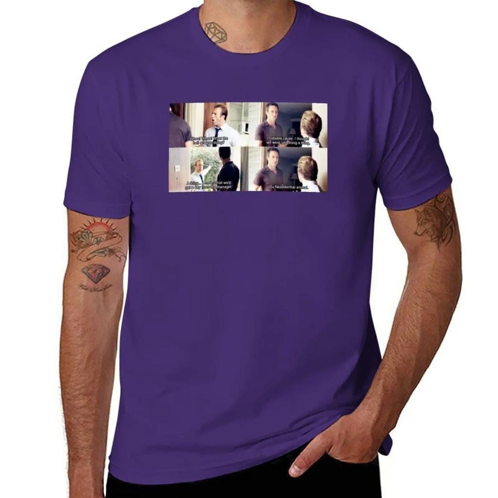 You neanderthal animal T-Shirt vintage oversizeds cute tops shirts graphic tees funny t shirts for men