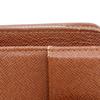 Louis Vuitton Compact Zip Bi-Fold Wallet M61667 Brown Monogram Canvas Unisex Used