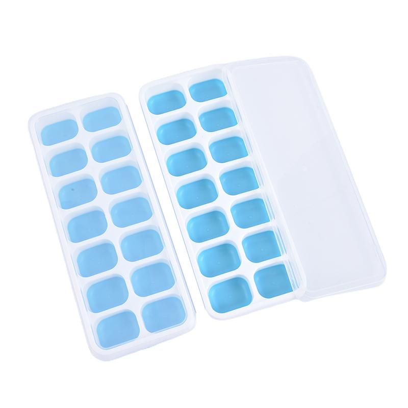 Силиконовый лоток для кубиков льда, формы для изготовления желе, подносы с крышкой для коктейля виски