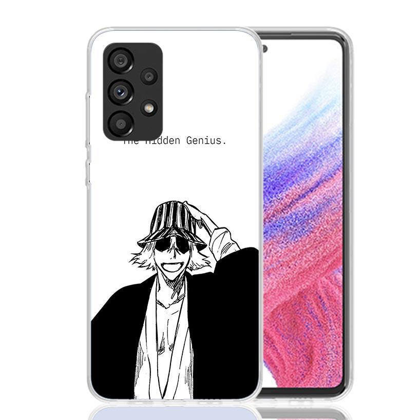 Чехол для телефона Bleach Kisuke Urahara для Samsung Galaxy A17 A16 A14 A15 A13 A57 A56 A54 A55 A53 A37 A36 A34 A35 A33 A26 A24 A25 A23