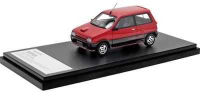 Привет История 143 Daihatsu MIRA Turbo TR-XX (1985) Двухцветный Красно-Черный Готовый продукт