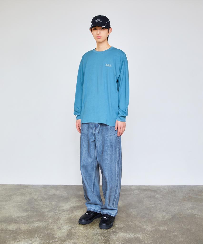 LMC Doodle Globe Long Slv Tee Mint