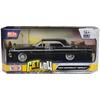 MOTOR MAX 1/24 Scale Chevrolet Impala Hardtop 1964 Black Lowrider Diecast Car 79021