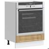 VidaXL Oven Cabinet Porto Artisan Oak Engineered Wood 854006