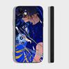 Чехол для телефона Meguru Bachira Anime BLUE LOCK Для iPhone 17 Air 16 15 14 13 Pro Max 11 12 Черный Силиконовый Чехол