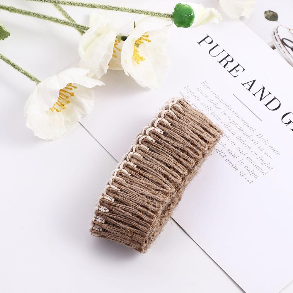 Gift Wrapping Lace Gift Box Decor Wedding Party Supplies Hemp Rope Burlap Roll Jute Ribbon