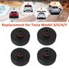 Замена подушек подъемного домкрата для модели Tesla 3SXY, 4 шт. резиновых подушек домкрата с футляром для хранения,