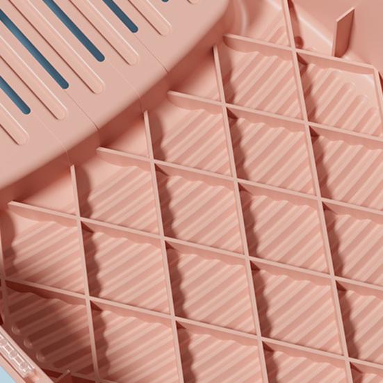 Бытовая доска для ручной стирки с мыльницами, дренажными отверстиями, нескользящей конструкцией, усиленная