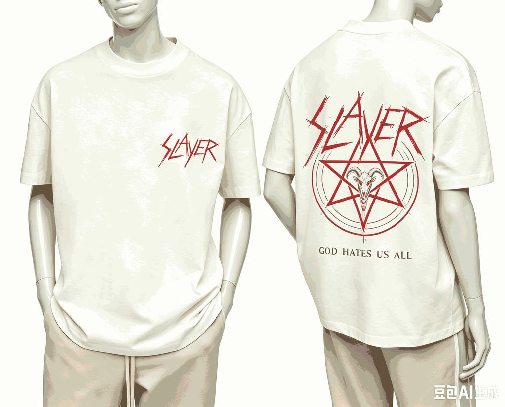 Slayer For Fan Gift Tshirt Unisex Unisex Harajuku Oversized Unisex Short Sleeve Streetwear High Quality Couples Classic Comfortable
