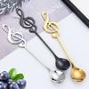 Creative Note Spoon Coffee Spoon Personalized Stainless Steel Spoon Tableware Stirring Coffee Spoon Drinkwear