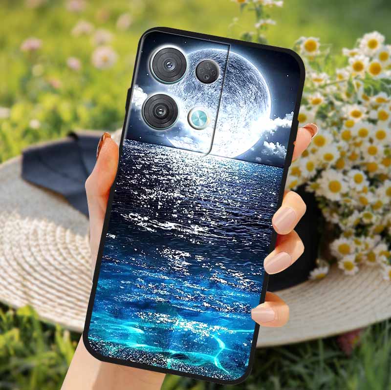 Чехлы для OPPO Reno 8 Pro 5G Модные Мягкие Силиконовые TPU Ударопрочные Задние Крышки Для OPPO Reno8 Pro + Плюс Чехол для Телефона Защитный Couqe