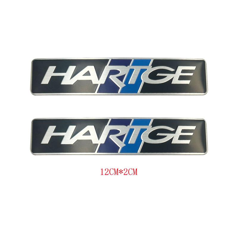 Новая алюминиевая наклейка Эмблема HARTGE Наклейка Для Германии Модифицированная декоративная наклейка Стиль автомобиля Значок