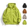 Men'S Jacket Jacket Outdoor Hiking Suit Student Tooling Multi-Bag Jacket Outdoor Windproof Waterproof Jacket