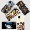 AD61 Attack On Titan Anime Clear Case for Samsung A04 A14 A23 A34 A54 M23 M33 M52 M53 Realme 10 9 C30S C35 C55 VIVO Y02 Y21 Y33S Y51 X80 V25 Cover