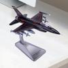 Модель истребителя 1/100, прочный декоративный самолет Fighting Falcon, для офиса