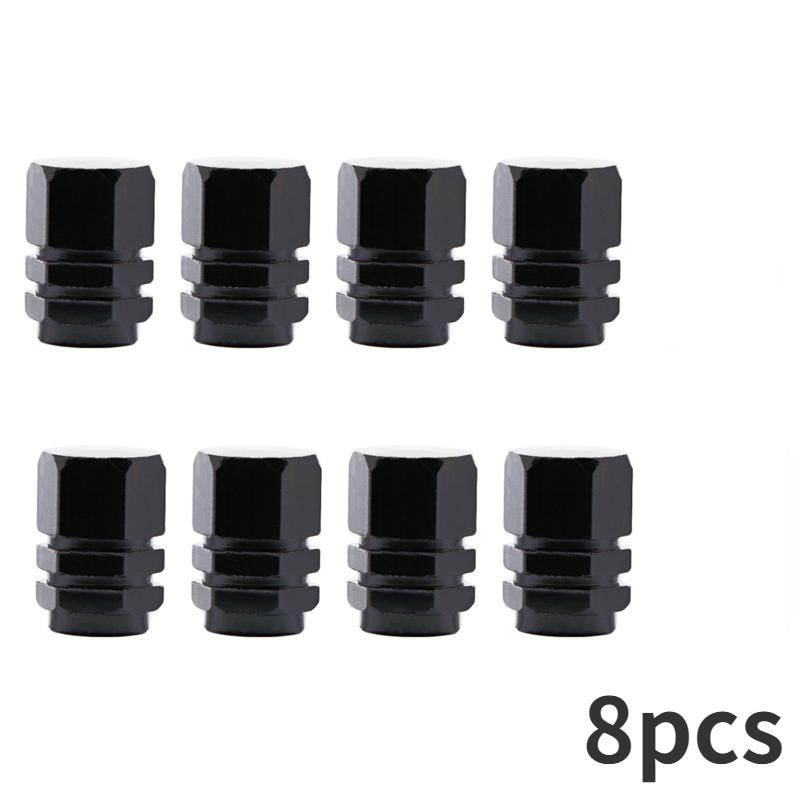 8/4 шт. Колпачки вентилей автомобильных колес и шин из алюминиевого сплава, колпачки вентилей автомобильных шин, колпачки штока, воздушные колпачки, герметичные крышки, автоаксессуары для мотоциклов