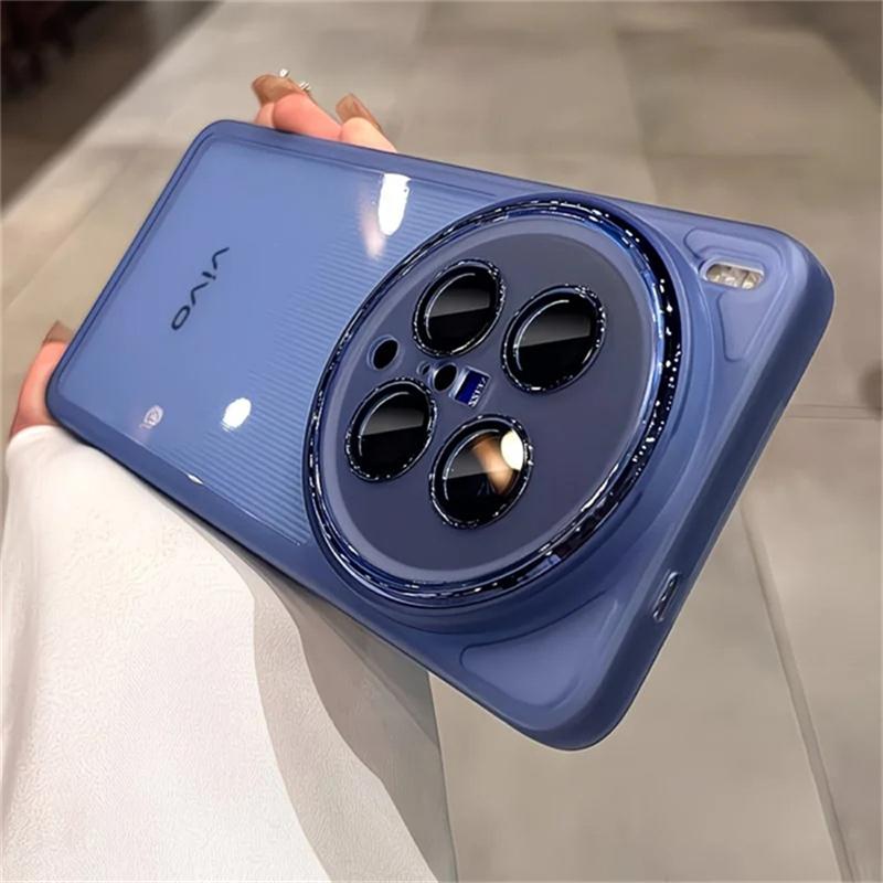 Чехол для Vivo X300 Ultra X200 Pro Mini X 200 X100 S X100Pro 5G Защита камеры Мягкий силикон ТПУ Прозрачный корпус