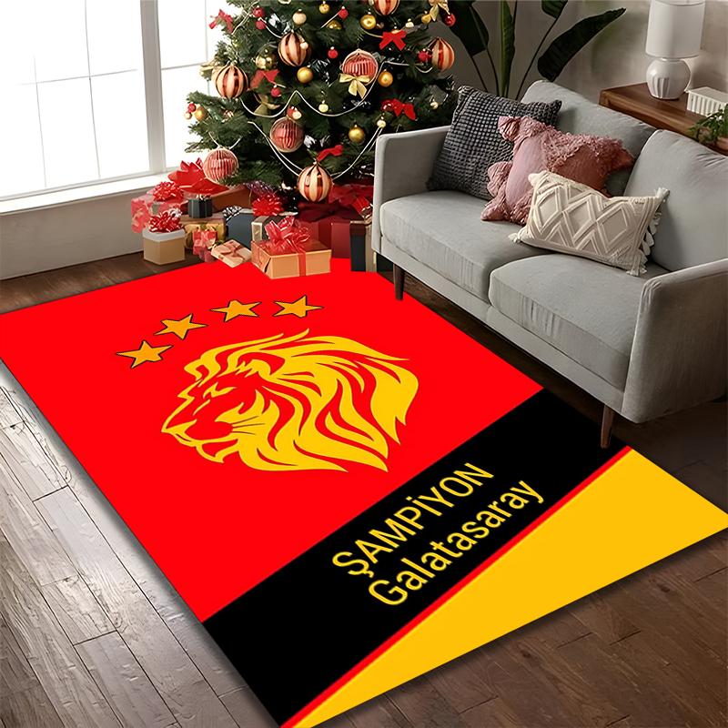 1 шт. Офисный ковер, Коврик под стул Galatasaray SK, Печатный ковер для гостиной, Домашний напольный коврик под стул
