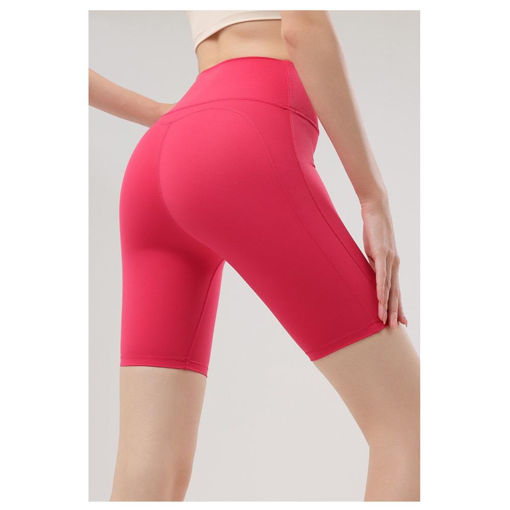High Waisted, Hip Lifting, Slim Fit Yoga Pants For Women, Outdoor Running, Cycling, Abdominal Compression Shorts, Pilates Training And Fitness Clothes