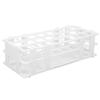 24‑Hole Plastic Test Tube Rack Assembly Detachable Sampling Tube Holder for Laboratory 25x25mm