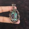 Ruby Fuchsite Pendant Copper Wire Wrapped Pendant Ruby Fuchsite Copper Jewelry Handmade Gemstone Pendant Wire Wrap Jewelry Pendant For Gifts