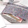 Portable Organizer Elegant Canvas Felt File Briefcase Floral Document Bag Paper Holder File Folder