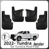 Toyota Tundra 2022-2025 Брызговики - Автомобильные грязезащитные щитки для защиты от грязи и песка.