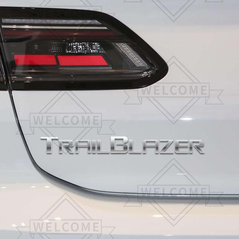 AABHB1 3D Car Stickers For Chevrolet Trailblazer Emblem Auto Body Letter Badge Trunk Decal Decoration Accessories