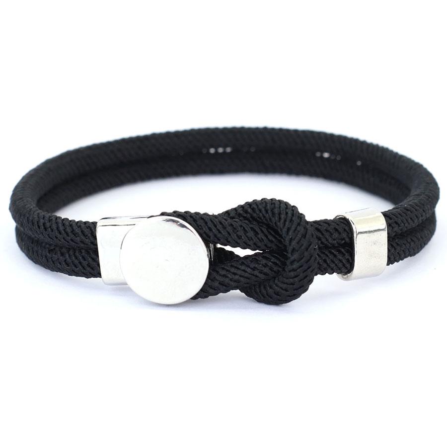 Stylish Men Bracelet Grade A 4mm Rope Wrap Braslet Motorcycle Cool Riding Hand Accessories Good Luck Red Thread Braclet Hombre