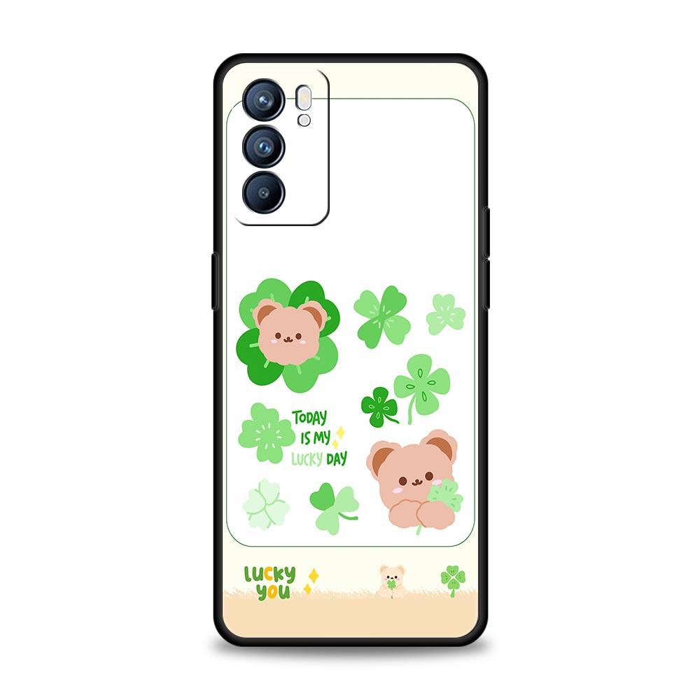Милый мультяшный пес Морской кролик Чехол Для Oppo Reno14 Reno13 Reno12 11 F 10 Find X5 X9 Pro A54 5G A53 A9 A16 A78 4G A80 A98 Чехол