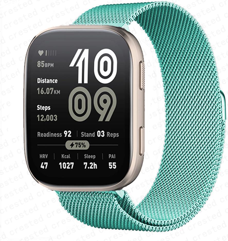 20 мм 22 мм ремешок для часов для Amazfit bip 6 5 Balance GTS 4 mini 2 2e 3 GTR 4 2 3 Pro миланская петля correa браслет huawei gt 5 Band