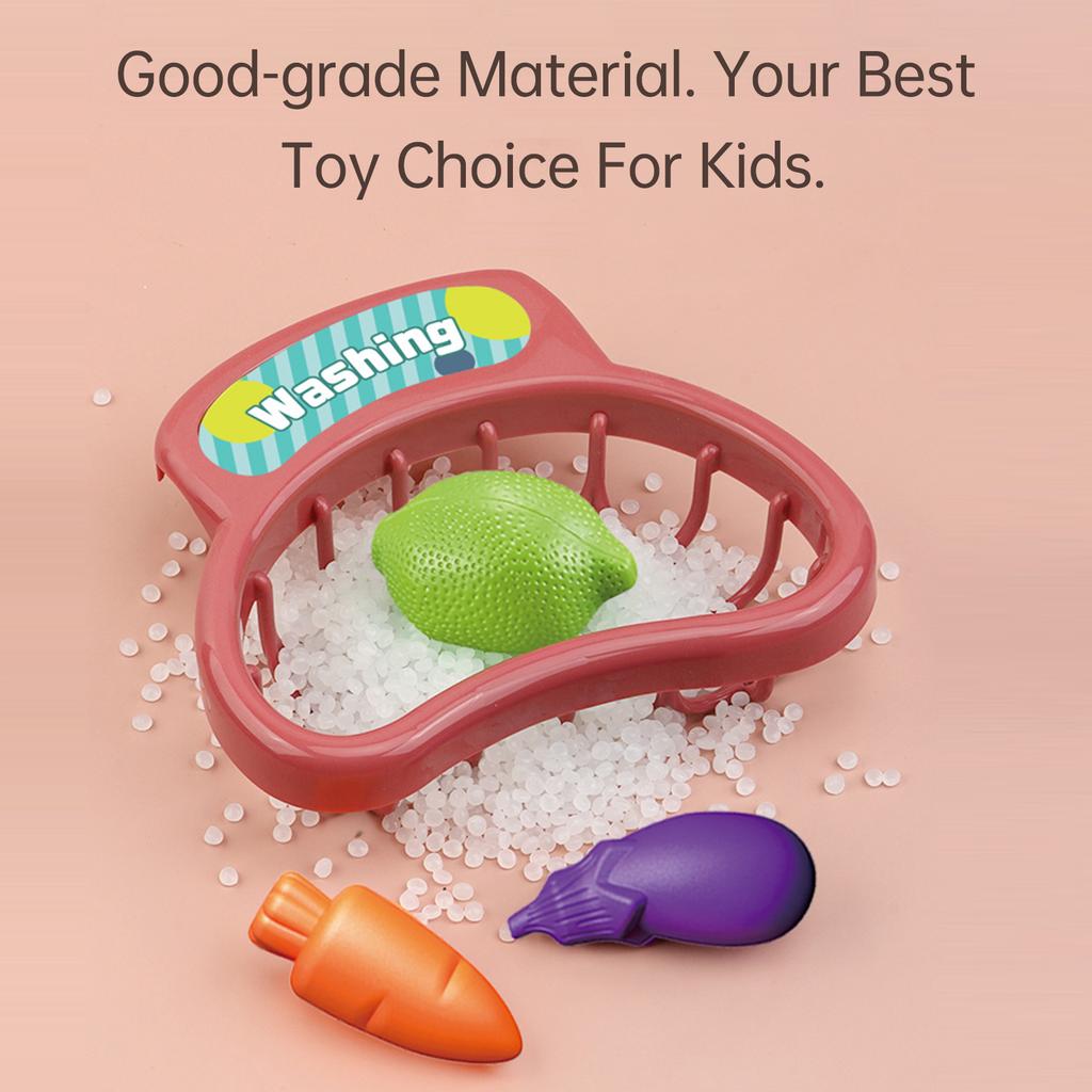 Многофункциональная игрушечная раковина для малышей, кухонные игрушки 2-в-1, электрическая посудомоечная машина с проточной водой, имитация