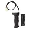 2PCS Electric Bicycle Throttle Grip Rubber Handlebar Twist Grip Universal Fit for Electric Bike Scooter