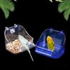 Hanging Cage Accessories Plastic Pet Shower Parrot Bathtub Bird Bath Cage Birdbath Bathing Box