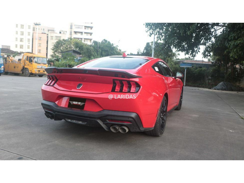 Задний спойлер из углеродного волокна для Ford Mustang Dark Horse S650 Хвостовое крыло Комплект кузова