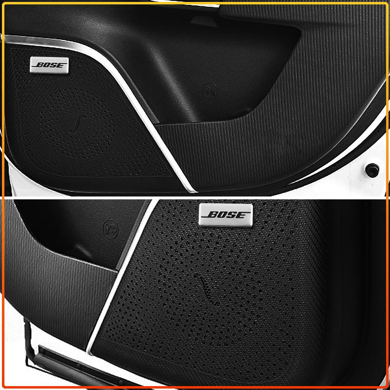 Универсальная сменная наклейка с логотипом BOSE Audio для старой поцарапанной решетки автомобильного динамика, детали декора стереосистемы