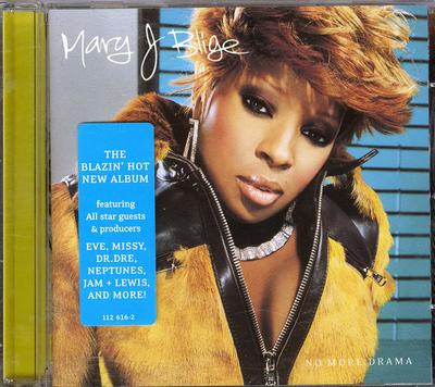 CD МЭРИ Дж.. BLIGE - No More Drama 1126162 MCA Records 2001 Европа Рэп и хип-хоп/R&B Б/у