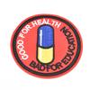 Japanese Akira Kaneda Good For Health, Bad For Education Iron On Patch