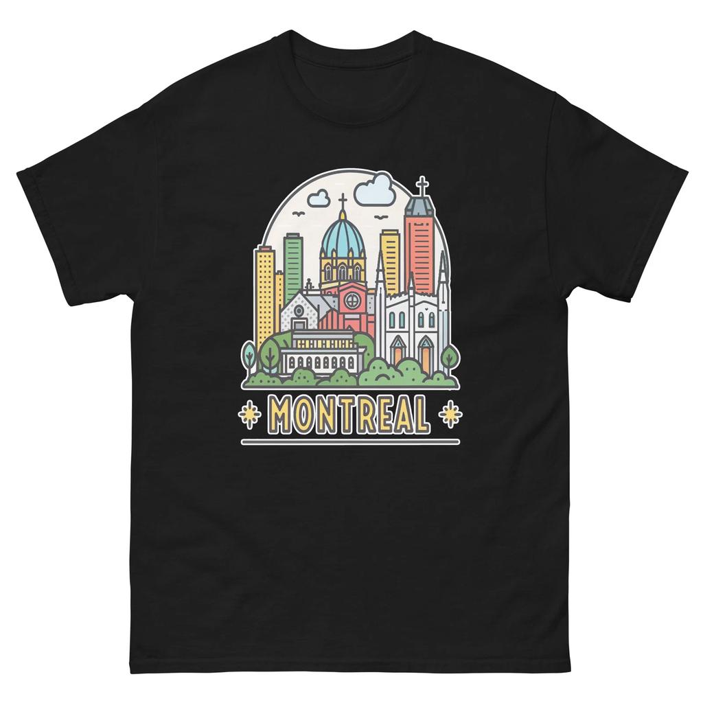 Montreal World Travel Urban Area City T-Shirt