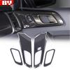 For Ford RANGER T6 T7 T8 2015-2021 ABS Carbon Fiber Color Car Interior Gear Shift Panel Door Handles Outer Frame Cover Trim